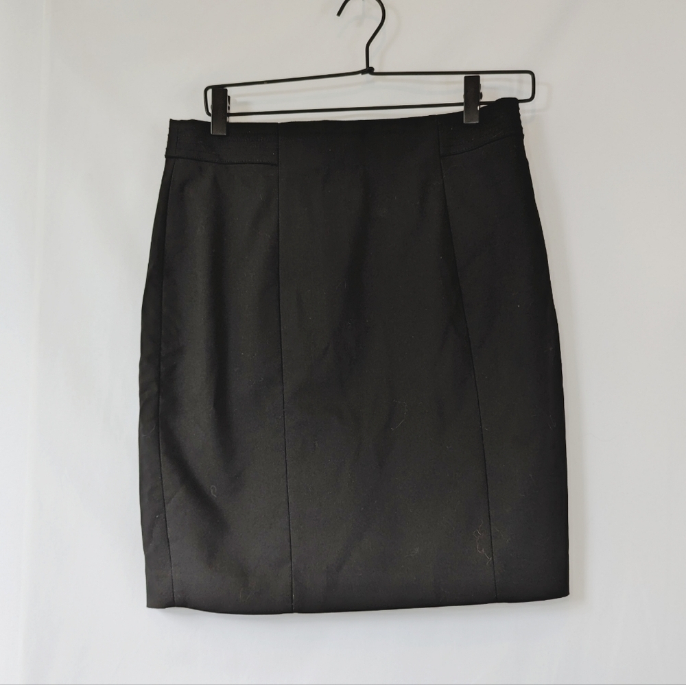 H&M Women's Black High Waist Pencil Skirt, size 10